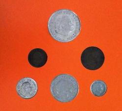 Hollanda 1/5/10/25 & 1/2½ Gulden 1972 Özel Folder'nda