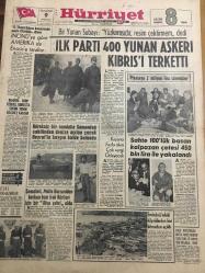 HÜRRİYET GAZETESİ 9 ARALIK 1967 YIL :20 SAYI :7047---İnönü ye  göre Amerika da Enosis e taraftar ---İlk Parti 400 Yunan Askeri Kıbrıs ı Terk Etti ---Demirel :Harp Tehdidi ,Kıbrıs ta Sükün Temin Edilince Kalkar ---Küreksiz  bir sandalla  Samandağ sahilinden  denize açılan çocuk Beyrut ta baygın  halde bulundu ---Şemdinli ,Molla Barzani den korkan bazı Irak Kürtleri için bir iltica  şehri oldu ---Kazancı  fazla olan çok vergi ödeyecek --Sahte 100 lük basan kalpazan çetesi 450 bin lira  ile yakalandı ---Jonhson un kızının düğünü için 600 bin lira sarf edilecek ---Koçyiğit Kardeşlerin Aşk Fırtınası ve İşin İçyüzü -----Beşiktaş ı yenmek zor değil ---Fenerbahçe ile  hesaplaşmak zamanı geldi ---Galatasaray ,G.Birliği ile Karşılaşıyor----Eski Beşiktaşlı Tuncay ,Berlin Antrenörlük Kursunu Bitirdi ----İkinci Türkiye Liginde 2 Karşılaşma Var ---25 Yılda  yapılan fildişi oda  takımına değer biçilemedi ---Hindistan da fil  yetiştiren  çiftlikler var ----