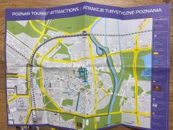 Polonya Poznan Şehir Haritası