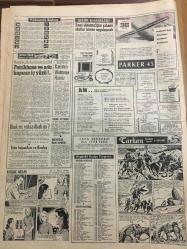 HÜRRİYET GAZETESİ 26 KASIM 1967 YIL :20 SAYI :7034---Yunanistan Kıbrıs ta ki Askerini Geri Çekmeyi Kabul Etti ---Ege semaları  harp harp sesleriyle  inledi ----Türkiye ye harp malzemesi getiren iki Amerikan şilebine Yunanlılar  Pire de el koydu ---Türk Ortodoks Patrikhanesi Türkiye yi  Desteklediklerini  Açıkladı ---CKMP liler Türkeş e Başbuğ Başbuğ diye tezahürat  yaptı ----Komandolar Mersin de Gemilere Bindirildi ----Sınav yönetmeliği yabancı okullar isterse uygulayacak ---Güneş hakkında yeni bilgi veren  fotoğraflar çekildi --Türkiye -İran --Fenerbahçe -İskenderun Galatasaray -Vefa Oynuyor --Harriman Amerika nın Kıbrıs  sorununda  taraf tutmadığını ileri sürdü ---Er Film Berker İnanoğlu 1968 Yılı Süper Prodüksiyonu Sunmakla Şeref Duyar --Ayhan Işık Filiz Akın : Erikler Çiçek Açtı ---Yılmaz Güney ,Hülya Koçyiğit :Dağlar Delisi --Ayhan Işık Selda Alkor : Ayhan Işık Sevda Günü : Hesap Günü ---Er filmin 1967 yılı Prodüksiyonu  : 1 -Gecelerin Kralı ,2-Ölüm Saati ,3-Affet Beni ,--