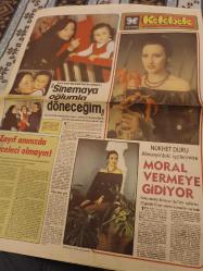 Kelebek Ev Gazetesi  -  2 Şubat 1977-  Zeynep Değirmenciioğlu, Nükhet Duru,Fusun Önal