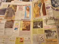 Kelebek Ev Gazetesi  -  2 Şubat 1977-  Zeynep Değirmenciioğlu, Nükhet Duru,Fusun Önal