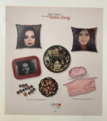 TÜRKAN ŞORAY FOTOĞRAFLI DERGİ SAYFASI 31 x 28 cm EBADINDA (TEK YAPRAK)