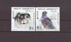 Avrupa 2021 (Nesli Tükenmekte Olan Ulusal Yaban Hayatı) Mnh Lüks Tam Seri Pul - TC1285