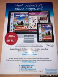 HOT ENGLİSH MAGAZİNE / NO.137 / İNGİLİZCE DERGİ (THE NUMBER-ONE MAGAZİNE FOR LEARNİNG AND TEACHİNG ENGLİSH) + CD