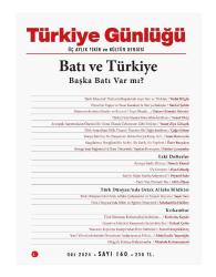 TÜRKİYE GÜNLÜĞÜ DERGİSİ, 160 SAYI, BATI ve TÜRKİYE
