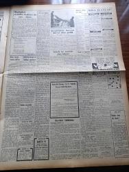 Vatan Gazetesi - 2 Mart 1953 - Millet Partisinin İstikbali Yazan Ahmet Emin Yalman Köşe Yazısı - İran'da Durum Çok Vahim - Nato'da Büyük Bir Tatbikat Yapılacak - Yeni Bir Sıtma İlacı - Yunan Ve Yugoslav Dış Bakanları İstanbul'da - Kore Savaşı 30 Yıl Sürebilir - Balkan Andlaşması İçin Borba'nın Bir Yazısı - Suriye Sınırında Kaçakçılarla Çarpışma Oldu - Kadınlar Tekkesi Yazan Refik Halid Karay Yazı Dizisi - Kadıköy İskelesi Gişeleri Soyuldu - Komünist Çin'de Seçimler Yapılacak - Mısır'da Bir Komünist Teşekkülü Meydana Çıkarıldı - Schröder Liliom Temsilini Övdü - Uzakdoğu'dan Hakikatler Ve Masallar Yazan Altemur Kılıç Yazı Dizisi - Yazar Dernekleri - Meksika Yazan Leyla Kara Yazı Dizisi - Macera Bu Akşam Başlıyor Yazan Robert Collard Yazı Dizisi - Amerika'dan Vatan'a Yazan Sara Ertuğrul Yazı Dizisi - Puro Tuvalet Sabunu - Beşiktaş Ankara Garnizon Takımını 5 3 Yendi - Dünya Ordulararası Futbol Şampiyonası - İngiltere Kral Kupas Maçları - Ordu'da Stadyum İnşaatı
