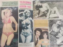 Pazar Haftalık Aktüalite Sinema Tiyatro Müzik ve Magazin Dergisi - 1976 Yılı - Sayı:1052 - Feri Cansel - Melek Görgün - Tyrene Power'in seks yıldızı kızı şarkıcı kocasıyla İstanbul'a geldi - Romina Power Türkiye'de bir film çevirecek - Toto Karaca sanat hayatına verda ediyor - Hülya Tuğlu yılbaşında şarkıcı oluyor - Mine Sun ''Alaturkaya gitmem'' diye batı müziğine geçiş yaptı - Müşerref Tezcan'ın büyük jesti - Hale Soygazi şarkıcılıktan Ahmet Özhan için vazgeçti - sevda Karaca bu yıl sinemaya hız verdi - Feri Cansel ikinci kez hamile kaldı - Müjde Ar eski eşini dilinden düşürmüyor - Samim Değer - Orhan Elmas - Serdar Gökhan - Mine Mutlu evliliğin eşiğinden geri döndü - Ünal Çulha - Gamze Öz ve Turgay Oylum dört yıllık nişanlılık dönemi sonunda evlilik kararı aldılar - Hüseyin Oylum - Nişanlısı Yonca Yücel'i İtalya'dan getirdikten hemen sonra nişanı bozdu - Ali Rıza Binboğa ile aşkları Başkent'te de devam ediyor - Kayıp Fatma Belgen- Melek Görgün - Nina Carter - Tam Takım Dergi