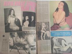 Pazar Haftalık Aktüalite Sinema Tiyatro Müzik ve Magazin Dergisi - 20 Mayıs 1967 - Sayı:556 - Yelda Gürani - İrfan Ünal - Metin Erksan - Türkan Şoray kanunu için ne dediler - Ertem Eğilmez - ORhan Elmas - Yücel Hekimoğlu - Ayhan Işık - Esen Püsküllü iki ayda 8 kilo verdi - Nevin Nuray esmer oldu - Doğan Gürün - Semiramis Pekkan - Kemal Öncü - Erkut Taçkın-  ''Aşk bu olsa gerek'' - Çolpan İlhan - Sadri Alışık'ın falına bakıyor - Hanımlar Sizin İçin - Zeynep Berk - Sadri Alışık, Çolpan İlhan'ın falına bakıyor - Yeşilçam'ın ilk lolitası Hilal Esen açıklıyor - Nilüfer Koçyiğit ''Havva cennetten ben de okuldan kovuldum'' diyor fotoğraf ve haberi - Dergi Tam Değildir Sadece 16 Sayfası Mevcuttur