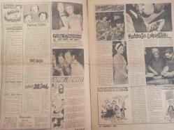 Pazar Haftalık Aktüalite Sinema Tiyatro Müzik ve Magazin Dergisi - 27 Temmuz 1958 - Sayı:96 - Eleanor PArker - Şundan Bundan - Pazar fantazileri - Yalçın Kaya - Geçim Dünyası - Kibar Hırsız ve İğreti Surat çizgi romanları - Müzik Kulübü - Fontane Sisters - Baş başa - Film Dünyasında ne var ne yok? - Olmaz, Olmaz! - Kurbağa Lokantası - Değiştireceğim demez mi - Genç Kız Kalbi ve Uçan Adam Çizgi Romanları - Düşes Uslandı - Sylvia Morelle - Olgun musunuz? - Yaz güneş kadın - Küçük kulübü - Yanlışlık - Ava Gardner - Stewart Granger - David Niven - Kazazedeler - James Dean'e özenmiş - Kadınlarla başbaşa - Zeynep Berk - Güzelliğiniz için - Çiki o aşkı arıyordu - Elenora Meherin - Cathia Caro - Hemingway inzivada - Fıkraları - Vakvaka Kardeş Çizgi Romanı - Bir Tadımlık - Biliyor musunuz? - Bilmece, Bulmaca, Eğlence - Kazaları Önleyin - Sinema Aktüalite - Anita Ekberg-  Liz Taylor - Claudia Cardinale fotoğraf ve haberi - Tam Takım Dergi