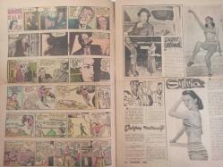 Pazar Haftalık Aktüalite Sinema Tiyatro Müzik ve Magazin Dergisi - 27 Temmuz 1958 - Sayı:96 - Eleanor PArker - Şundan Bundan - Pazar fantazileri - Yalçın Kaya - Geçim Dünyası - Kibar Hırsız ve İğreti Surat çizgi romanları - Müzik Kulübü - Fontane Sisters - Baş başa - Film Dünyasında ne var ne yok? - Olmaz, Olmaz! - Kurbağa Lokantası - Değiştireceğim demez mi - Genç Kız Kalbi ve Uçan Adam Çizgi Romanları - Düşes Uslandı - Sylvia Morelle - Olgun musunuz? - Yaz güneş kadın - Küçük kulübü - Yanlışlık - Ava Gardner - Stewart Granger - David Niven - Kazazedeler - James Dean'e özenmiş - Kadınlarla başbaşa - Zeynep Berk - Güzelliğiniz için - Çiki o aşkı arıyordu - Elenora Meherin - Cathia Caro - Hemingway inzivada - Fıkraları - Vakvaka Kardeş Çizgi Romanı - Bir Tadımlık - Biliyor musunuz? - Bilmece, Bulmaca, Eğlence - Kazaları Önleyin - Sinema Aktüalite - Anita Ekberg-  Liz Taylor - Claudia Cardinale fotoğraf ve haberi - Tam Takım Dergi