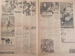 Pazar Haftalık Aktüalite Sinema Tiyatro Müzik ve Magazin Dergisi - 27 Temmuz 1958 - Sayı:96 - Eleanor PArker - Şundan Bundan - Pazar fantazileri - Yalçın Kaya - Geçim Dünyası - Kibar Hırsız ve İğreti Surat çizgi romanları - Müzik Kulübü - Fontane Sisters - Baş başa - Film Dünyasında ne var ne yok? - Olmaz, Olmaz! - Kurbağa Lokantası - Değiştireceğim demez mi - Genç Kız Kalbi ve Uçan Adam Çizgi Romanları - Düşes Uslandı - Sylvia Morelle - Olgun musunuz? - Yaz güneş kadın - Küçük kulübü - Yanlışlık - Ava Gardner - Stewart Granger - David Niven - Kazazedeler - James Dean'e özenmiş - Kadınlarla başbaşa - Zeynep Berk - Güzelliğiniz için - Çiki o aşkı arıyordu - Elenora Meherin - Cathia Caro - Hemingway inzivada - Fıkraları - Vakvaka Kardeş Çizgi Romanı - Bir Tadımlık - Biliyor musunuz? - Bilmece, Bulmaca, Eğlence - Kazaları Önleyin - Sinema Aktüalite - Anita Ekberg-  Liz Taylor - Claudia Cardinale fotoğraf ve haberi - Tam Takım Dergi