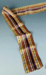 Kuşak.ANADOLU KÜLTÜRÜ Gaziantep İşi, Yöresel Kuşak, 9 x 195 cm Ölçülerinde (Kullanılmamış, Sıfır Ürün)