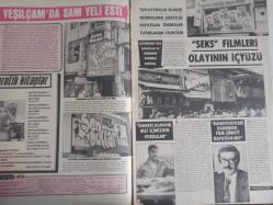 Pazar Haftalık Aktüalite Sinema Tiyatro Müzik ve Magazin Dergisi - 22 Eylül 1977 - Sayı:1096 - Christina Allen - Gina Maria Stewart - Yeşilçam'da Sam Yeli Esti - Aynur Akarsu - Aydemir Akbaş - Mine Mutlu - Nazmi Özer - Canan Candan - Mete İnselel - Ali Poyrazoğlu - Niçin Soyunuyorsunuz? - Feri Cansel - Elif Pektaş - Seher Şeniz - Figen Han - Aynur Akarsu - Fatma Belgen - Tülay Karaca - Salim Dündar'ın İngiliz Balerini Sevgilisi Aşka Gelip Soyundu - Salim Dündar - Neri Neril Gelir Gelmez Kendine Bir Sevgili Buldu - Deniz Erkanat - Mehmet Aydın - Aşkları Dillere Destan Oldu - Nicki Debuse Özel Havuzu İçin İlginç Bir Mayo Deniyor fotoğraf ve haberi - Tam Takım Dergi