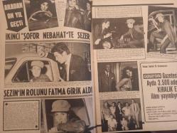 Pazar Haftalık Aktüalite Sinema Tiyatro Müzik ve Magazin Dergisi - 31 Temmuz 1970 - Sayı:723 - Hülya Darcan - Feri Cansel - Sema Özcan'a şeffaf elbise çok yakıştı - Nebahat Çehre - Sezer sezin - Fatma Girik - İzzet Günay - Oya Peri - Kenan Pars - Diclehan Baban - Fatma Girik - İzzet Günay - Sadettin Erbil - Turgut Baydar - Süreyya Duru - Gani Turanlı - Nesrin Nur - Yılmaz Köksal - Nazan Şoray - Yavuz Figenli - Mine Mutlu - Cengiz Konuk - Totex Şampuan Reklamı - Nebahat Çehre sahneye Ankara'da çıkacak- Daphne Daily - 70 model Adem ile Havva İstanbul'da - Lale Sarı'yla evlenmem söz konusu olamaz - Fikret Hakan - Neşe Can Paşmak - Semiramis Pekkan - OMO Deterjan Reklamı - PURO Sabun Reklamı - Zuhal Aktan film üstüne film yapıyor - Haydar Karaer - Hakkı Kıvanç - Zeki Tüney - Önder Somer - Engin Çağlar - Osman Faruk Seden - Funda Gürcen - Feridun Karakaya - BİSAN Bisiklet Reklamı - Engin Çağlar ve Hülya Darcan aşkı bitti - İrfan Atasoy - Orçun Alkan - Enver Özer haberi - Tam Takım Dergi