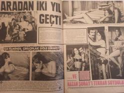 Pazar Haftalık Aktüalite Sinema Tiyatro Müzik ve Magazin Dergisi - 31 Temmuz 1970 - Sayı:723 - Hülya Darcan - Feri Cansel - Sema Özcan'a şeffaf elbise çok yakıştı - Nebahat Çehre - Sezer sezin - Fatma Girik - İzzet Günay - Oya Peri - Kenan Pars - Diclehan Baban - Fatma Girik - İzzet Günay - Sadettin Erbil - Turgut Baydar - Süreyya Duru - Gani Turanlı - Nesrin Nur - Yılmaz Köksal - Nazan Şoray - Yavuz Figenli - Mine Mutlu - Cengiz Konuk - Totex Şampuan Reklamı - Nebahat Çehre sahneye Ankara'da çıkacak- Daphne Daily - 70 model Adem ile Havva İstanbul'da - Lale Sarı'yla evlenmem söz konusu olamaz - Fikret Hakan - Neşe Can Paşmak - Semiramis Pekkan - OMO Deterjan Reklamı - PURO Sabun Reklamı - Zuhal Aktan film üstüne film yapıyor - Haydar Karaer - Hakkı Kıvanç - Zeki Tüney - Önder Somer - Engin Çağlar - Osman Faruk Seden - Funda Gürcen - Feridun Karakaya - BİSAN Bisiklet Reklamı - Engin Çağlar ve Hülya Darcan aşkı bitti - İrfan Atasoy - Orçun Alkan - Enver Özer haberi - Tam Takım Dergi