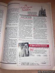 WORLD PRESS REVİEW : NEWS AND VİEWS FORM THE FOREİGN PRESS  / MAY 1987 / VİNTAGE MAGAZİNE / İNGİLİZCE DERGİ (ALİSON LURİE / ELİE WİESEL / JOHN UPDİKE / ANTONİO TORRES / TERRANCE WİLLS / SİLVİA KRAMER / SUSAN DELACOURT / CESARE RİMİNİ / MALCOLM RUTHERFORD / MİCHAEL WHİTE / GÜNTHER NONEMACHER / ROBİN OAKLEY / ROBERT HARRİS / AMİR TAHERİ / MİCHAEL FELD / RİCHARD GWYN / VACLAV HAVEL / MARİON GRAFİN DÖNHOFF / STEFAN SİMONS / GREG SHERİDAN / LİNDA ROGERS / ANDREW GİARELLİ / MARTİN ROBERT WEALE / EİRİK HOLTEN / RENE JONQUET / MARİA ESTHER MARTİNEZ DE TESONE)