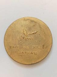 MDL11-----YAPI KREDİ BANKASI TASARRUF MEVDUATININ BİR MİLYARI AŞMA HATIRASI MADALYA