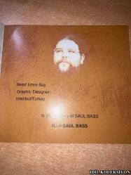 DESİGN İS THİNKİNG MADE VİSUAL / SAUL BASS / BESİR EMRE SAY / İNGİLİZCE BROŞÜR , DERGİ - KOLEKSİYON (TASARIM GÖRSEL OLARAK DÜŞÜNMEKTİR / SAUL BASS)