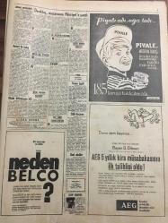 HÜRRİYET GAZETESİ 15 KASIM 1967 YIL :20 SAYI :7023---Rumlar ,Benim Türkiye yi Harbe Sürükleyeceğimden Korkuyordu ---Alman Profesörleriyle Asistanı Maraş ta Av Tüfeği İle Öldürüldü ---Barzani ye  silah temin eden Hacı Enver Şaban İstanbul da Yakalandı ---Ortaokulu beş ,lisesi ise  dört yılda bitiremeyenlerin  kaydı silinecek ---Kına gecesi kaçan kızı  bulmak için  damat ile baba el ele verdiler ---Demirel ,Vehbi Koç tan  Doğuya  Yatırım Yapmasını İstedi ---Kıbrıs Yunan İşgali Altındadır ---Arya Plakları : Gönül Yazar ---Mısırlı Ünlü Şarkıcı Ümmü Gülsüm Bir Konser İçin 200 Bin Lira Aldı ---5 Sıklette elendik ---Türkiye -Çekoslovakya ---A.Ordu -Kütahya -Bursa -İzmirspor ---Bu evlenmeyi durdurun ---Prenses Maria Beatrice kimdir ? Aktör Maurizio Arena kimdir ?---Senato da özel okullar  konusu müzakere edildi ---Rauf Denktaş bütün macerasını Hürriyet e yazdı ---
