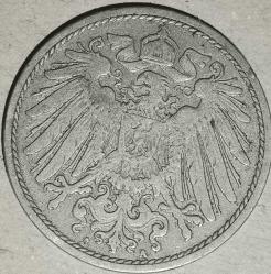 ALMANYA 1900    10 PFENNIG