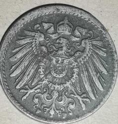 ALMANYA 1918   5  PFENNIG