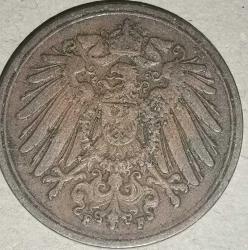 ALMANYA 1907  1  PFENNIG