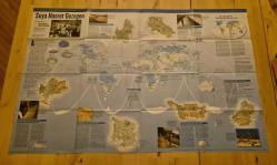National Geographic Harita ve poster/ suya hasret gezegen - dönüştürülen dünya