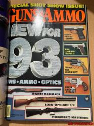 GUNS & AMMO VİNTAGE MAGAZİNE (JANUARY 1993 / FEBRUARY 1993 / APRİL 1978 / FEBRUARY 1993 / COMBAT HANDGUNS FEBRUARY 1993) 5 İN 1 MAGAZİNE