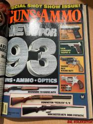 GUNS & AMMO VİNTAGE MAGAZİNE (JANUARY 1993 / FEBRUARY 1993 / APRİL 1978 / FEBRUARY 1993 / COMBAT HANDGUNS FEBRUARY 1993) 5 İN 1 MAGAZİNE