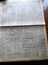 Vatan Gazetesi - 19 Ağustos 1961 - Can Bartu İtalya Yolcusu - Seçim Propagandasını Tahdit Eden Tasarı Hükümet Tarafından Hazırlanıyor - Cemal Gürsel Konuştu - Yassıada Kararı 1500 Sayfa Olacak - Vali Refik Tulga Dedi Ki Kadıköy Susuz Kalmayacak - Milli Birlik Komitesi Dün Cumhuriyetçi Köylü Millet Partisi Genel Sekreteri Ahmet Bilgin'i Kabul Etti - Kazlıçeşme İş Bankası Soyuldu - Kemal Tahir'in Romanı Yorgun Savaşçı Yazı Dizisi - Ölümünün 46. Yıldönümü Dolayısıyla Tevfik Fikret - Belediye Zabıtası 24 Saat Çalışacak - Başbakan Adula Kongo Birliğini Gerçekleştiriyor - Kısa Yurt Haberleri - Hoş Memo Karikatür - 15 Yaşındaki Bir Zenci İdama Mahkum Edildi - Dünya Nelere Gülüyor Karikatür - Çizgiler Yazan Orhan Kemal - Amerika'da Zencinin Bugünkü Durumu Yazan Amerika Adalet Bakanı Robert J. Kennedy - Ev Kadın Moda - Galatasaray Hapoel Bugün Karşılaşıyor - At Yarışları - Selçuk Ergül'ün Lisansı Dün Geldi