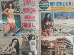 Pazar Haftalık Aktüalite Sinema Tiyatro Müzik ve Magazin Dergisi - 15 Haziran 1973 - Sayı:873 - Feri Cansel - Anuşka:'' Yeşilçam'ın seks ilahı ben olacağım'' dedi - Deniz Şahenk- Lale Azizoğlu - Ülker Durukan - Aysel Işıldar - Sabahattin Maral - Nesteren Tamer - Şermin Melek - Bülent Güvenç -Sevim Güvenç - Kiristin Öztunalı - Turgut Topaloğlu - Nalan Sevgi - Kemal Tan - Uğurtan Sayıner - Umur Taner - Orhan Öztuna - Yüksel Öztuna - Nezihe Keçeci - Nazif Keçeci - Leyla Çelikbaş - Zeynep Aksu - Yılmaz Duru - Loura Bentoni - Claudia Levin - Asuman Tuğberk - Aydan Adan - Serap Akın - Meral Orhonsay - Sevtap Eti - Aydan Adan - Akın Erkan - Asuman Tuğberk - Erkan Yolaç - Hülya Koçyiğit - Tarık Akan - Semra Sar - Menderes Utku - Hamdi Değirmencioğlu - Melih Sertesen - Nejat Saydam - Yıldırım Önal - Esen Püsküllü - Salih Güney - Murat Köseoğlu - Hülya Tuğlu - Kartal Tibet - Mine Sun - Öztürk Serengil - Figen Han - Pakize Suda-  Nebahat Çehre - Dergi Tam Değildir Sadece 12 Sayfası Mevcuttur
