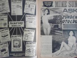 Pazar Haftalık Aktüalite Sinema Tiyatro Müzik ve Magazin Dergisi - 17 Ekim 1969 - Sayı:682 - Hülya Koçyiğit - Figen Han - Ediz Hun - Semih Sezerli  - Müfit Kiper - Faik Coşkun - Ülkü Erakalın - Peri Han - Cahit Engin - Ediz Hun - Handan Adalı - Hülya Koçyiğit son sözü söyledi - Mine Sun aşk yüzünden unutuldu - Ünal Şahin - Nil Başak - Kamuran Ballı - Erol Taş - Kadriye Can - Ajda Pekkan şimdi de fotoroman oyuncusu - Ankara Gazoz Reklamı - İzzet Günay sevdiği genç kızdan ayrıldı - Belgin Doruk - Sırrı Gültekin - Hüseyin Baradan - Peri Han - Figen Han Avrupa'dan döner dönmez yine çıplak poz vermeğe başladı fotoğraf ve haberi - Dergi Tam Değildir Sadece 12 Sayfası Mevcut Değildir