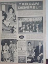 Pazar Ekstra Haftalık Aktüalite Sinema Tiyatro Müzik ve Magazin Dergisi - 16 Mart 1969 - Sayı:15 - Nazmiye Demirel anlatıyor - Çin Falı - Kızlar ve Erkekler - Sahte Alan - Ergin Konuksever - Süleyman Demirel - Gönül Yazar filmde soyununca Maruf'la kavga etti - Pekkan kardeşler gene sırayı bozmadılar - Ajda Pekkan - Semiramis Pekkan - Nebahat Çehre - Demir Karahan sevişiyorlar - Man Adasının Kuyruksuz Kedileri - Nathalie Delon 1969'un büyükyıldızı olacak - Doğuda yeni bir saç modası - İnce Kağıtlı Avrupa Gazeteleri Karaborsada Satılıyor - Kısasa kısas - Eski kafalımısınız yoksa yeni kafalımı - Pazar Şaka fotoğraf ve haberi - Dergi Tam Değildir Sadece 8 Sayfası Mevcuttur