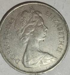 İNGİLTERE 1969  10 PENCE