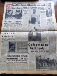 Vatan Gazetesi - 28 Temmuz 1961 - İstanbul Ankara Olayları Davasında Dün Açıklandığına Göre 49 Sanığa Tahliye Kararı Verildi - Türkiye'ye 30 Kilo Altın Sokarken Yakalandı - Cemal Gürsel Ragıp Gümüşpala'nın Aklı Başına Gelecek Dedi - Kemal Aygün İle Ferit Sözen Tahliye Edildi - Adalet Partili Ahmet Çiftçi'nin İdamı İstendi - Seçime 4 Parti'nin Gireceği Kesinleşti -  Yassıada Duruşmaları - Tevfik İleri 27 Mayıs'ta Hamamda İmiş Gibi Yakalandık Dedi - Kemal Tahir'in Romanı Yorgun Savaşçı Yazı Dizisi - Bir Dilim Karpuz 20 Lira - Kennedy Batı'nın Muhtaç Olduğu Lider Mi Yazan Orhan Karaveli - Yugoslavya'da 15 Gün Yazan Oktay Akbal Yazı Dizisi - Kral Zogo Ve Arnavutluk Kraliçesi Jeraldin'in Hatıraları Yazan Nizameddin Nazif Tepedenlioğlu Yazı Dizisi - Tonton Agah Çizgi Roman Sade Yalçın - Stiv Roper Çizen Saundes ve Overgard - Pullar Üzerinde Tıbbi Kongreler Ve Hastalıklar - Palermo Antrenörü Remondini Metin Oktay'ın Takımdaki Yeri Santrafordur Dedi - Şeref Has Şükrü Gülesin İle İtalya'ya