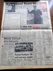 Vatan Gazetesi - 29 Temmuz 1961 - Fransa'nın Afrika Siyaseti Yazan Profesör Doktor Yavuz Abadan Köşe Yazısı - Ragıp Gümüşpala Şimdi De Basına Çatıyor - 147'ler Cemiyeti - Bir Gazete Kapatıldı - Hamza Ateş Genelevde Öldürülmüş - Yassıada Duruşmaları Kızı Refik Koraltan'ı Savunurken Ağladı - Camialtında Yolsuzluk Meydana Çıktı - Memleketçi Parti Adını Değiştirdi -  Yarbay Suphi Karaman 14'ler Bizimle Aynı Statüde Olmalı - Kemal Tahir'in Romanı Yorgun Savaşçı Yazı Dizisi - Şiiri Seviyor Muyuz Yazan Necati Cumalı Köşe Yazısı - Amerika'nın Yeni Rekor Bütçesi Bazı Tedbirleri Gerektiriyor - Türk Pilotlarının İdaresinde Jet Uçağı Atlantiği Geçti - Hoş Memo Karikatür - Kral Zogo Ve Arnavutluk Kraliçesi Jeraldin'in Hatıraları Yazan Nizameddin Nazif Tepedenlioğlu Yazı Dizisi - Bugün Bu Gece Sinema Tiyatro Programı - Tonton Agah Çizgi Roman Sade Yalçın - Stiv Roper Çizen Saundes ve Overgard - Fenerbahçeli Futbolcu Şeref Has Roma'da - Güreş Federasyonu Başkanlığına Getirilen Münir Çalışal Konuştu