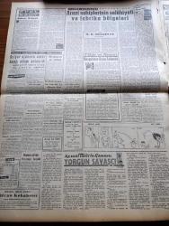 Vatan Gazetesi - 6 Temmuz 1961 - Kabine İktisadi Durumu Görüştü - Maliye Bakanı Kemal Kurdaş İhracatı Arttırmak İçin Tedbirler Düşündük - Selim Sarper Başkanın Talebi İle İstifamı Geri Aldım - Yassıada Duruşmaları Bu Ay İçinde Bitirilecek -  Bayan Kennedy'nin İlk Resmi Fotoğrafı - Gregoryen Ermenilerin Ruhani Lideri Vasken Haçaduryan'ın Cenazesi İçin İstanbul'a Geldi - İngilizler Dün De Kuveytteki Birliklerini Takviye Ettiler - İsrail De Fezaya Bir Roket Fırlattı - Kemal Tahir'in Romanı Yorgun Savaşçı Yazı Dizisi - Bulgar Ajanı Yusuf Hocaoğlu'nun Asker Kaçağı Olduğu Anlaşıldı - Rasputinin Sonu Sahnede - Rüzgar Çelebi Çizen Guy Bara - Fidel Castro'nun Kardeşi Frau Castro Bir Suikastte Yaralandı - Cezayir'de Müslümanlar Evlerinden Çıkmıyorlar - Berlin Film Festivali Sonuçlandı - Kruşçev Amerikan Bağımsızlık Günü Balosuna Katıldı - Berlin Film Festivalinde - Metin Oktay Veda Beyanatı Verdi - Balkan Güreş Müsabakalarına Katılmıyoruz - Beşiktaş Gençlerle Temasını Hızlandırdı - At Yarışları