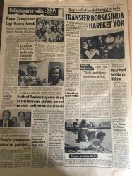 HÜRRİYET GAZETESİ 10 TEMMUZ 1965 YIL :18 SAYI :6175---Bursa Olayı Senato yu Karıştırdı --Huzuru bozan sokak gösterisi önlenecek ---Yürüyüş yapan arabacılar  geride 20 ton pislik bıraktı ---Komünizmde  Mücadele Derneği Bursa Şubesi Başkanı Ortaya Çıktı ---55 milyonluk mirasını hayvanlarına bıraktı ----Sevgilileriyle  beraber  Fatih te ev soyan 2 küçük  hırsız   kız yakalandı ---Kaçak adi saatlere meşhur  markaları damgalayıp sattılar ---Fahiş fiyatlarla satış  yapan manavlar cezalandırılıyor ----İnfilak eden yolcu uçağında 52 kişi öldü ----Türkmenistan da on dört  yaşında bir kızın para ile satılması hadise yarattı ----Kura Şampiyonu Ligi 9. Bitirdi ---Transfer Borsasında Hareket Yok ---Futbol Federasyonu maç tarihlerinin biran  tespit edilmesini istedi ---Gençler Şampiyonası  Türkiye de Yapılabilir ---Oscar  Hold Belçika ya Gidiyor ---Öpüşmek ve soyunmak  yasak !   Şoray :Çok yoruldum tatil yapmam şart ---  Hülya Koçyiğit ,Moskova Film Festivaline Gitmekten Vazgeçti ----
