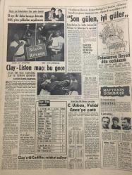 HÜRRİYET GAZETESİ  25 MAYIS 1965 YIL :18 SAYI :6129--Ahmet Oğuz un Bayar ı ziyareti CKMP yi karıştırdı ---Kıral Suud un oğlunu halk linç etmek istedi ---Kıbrıs ta ateş açıldı ---Lüks eşya ithalinde  nihayet verilmesi istendi ---Karıları kaçan bir  biletçi ile lehimci işlerine gidemiyor ---Kıbrıs ta ateş açıldı ,Bir Rum askeri öldü ---Milyoner hacı nın güzel kızı ,sokak ortasında kaçırıldı ---Gölcük te 10 bin tonluk  harp gemisi inşasına  başlanıyor ----Belçika seçimlerinde iktidar partisi ağır yenilgiye  uğradı ---Konya da mahsul bu sene bereketli ---O ayı iki defa havayı dövsün kafi ,yine yıldızları  saydırırım ---Son gülen ,iyi güler --Clay -Liston maçı bu gece --Federasyon Heyeti dün açıklandı --C.Uskan ,Vehbi Emre ye Çattı ---İki çocuk 7,5 milyonluk servete kondu --Amerika nın sanayi şehri Detroit de modern bir İslam Merkezi kuruldu --Megafonla ,düşkünleri barındıracak  yurt binası için 100 bin lira toplandı ---