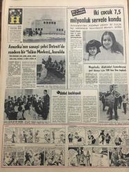 HÜRRİYET GAZETESİ  25 MAYIS 1965 YIL :18 SAYI :6129--Ahmet Oğuz un Bayar ı ziyareti CKMP yi karıştırdı ---Kıral Suud un oğlunu halk linç etmek istedi ---Kıbrıs ta ateş açıldı ---Lüks eşya ithalinde  nihayet verilmesi istendi ---Karıları kaçan bir  biletçi ile lehimci işlerine gidemiyor ---Kıbrıs ta ateş açıldı ,Bir Rum askeri öldü ---Milyoner hacı nın güzel kızı ,sokak ortasında kaçırıldı ---Gölcük te 10 bin tonluk  harp gemisi inşasına  başlanıyor ----Belçika seçimlerinde iktidar partisi ağır yenilgiye  uğradı ---Konya da mahsul bu sene bereketli ---O ayı iki defa havayı dövsün kafi ,yine yıldızları  saydırırım ---Son gülen ,iyi güler --Clay -Liston maçı bu gece --Federasyon Heyeti dün açıklandı --C.Uskan ,Vehbi Emre ye Çattı ---İki çocuk 7,5 milyonluk servete kondu --Amerika nın sanayi şehri Detroit de modern bir İslam Merkezi kuruldu --Megafonla ,düşkünleri barındıracak  yurt binası için 100 bin lira toplandı ---