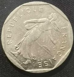 FRANSA 1983  YARIM FRANK