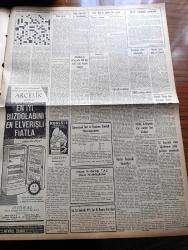 Vatan Gazetesi - 21 Ağustos 1960 - Bir Tahlil Serisi Neredeyiz Nereye Gidiyoruz Yazan Ahmet Emin Yalman Köşe Yazısı - İzmir Fuarı Dün Ticaret Bakanı Cihat İren'in Nutku İle Açıldı - Kambiyo Alım Satımında Primli Kur Sistemi Kalktı - Çapkın Hırsız Salih Düztaş kelepçeli Bileği İle Hayranlarına İmza Veriyor - Ruslar Peykteki Köpekleri Yeryüzüne Canlı İndirdiler - 5000'e Yakın Subay Emekli Olmak İstedi - Kaçaklar Kemal Bekir'in Romanı Yazı Dizisi - Orgeneral Ali Fuat Cebesoy Kalp Krizi Geçirdi - Tekel Bakanı Fethi Aşkın Tütün Fiyatları İçin Daha Erken Dedi - Gerici Yayım Yapan 6 Sahaf Tevkif Edildi - İstanbul'un Ortasında 100 Kişi İlk Çağ Hayatı Yaşıyor - Kar Çiçeği Marion Yazan Jean Martet Yazı Dizisi - Türk Olimpiyat Kafilesi Roma'da - 1960 Roma Olimpiyatları - Güreş Antrenörü Celal Atik İtham Etti - Beşiktaş Takımı Antrenörü Puppo Sandro Bugün Geliyor - Teniste Vermaak Ulrich Bugün Finalde Karşı Karşıya -  Roma Olimpiyatlarında 69 Millet Var
