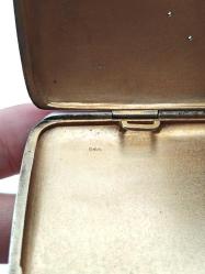 Antika Koleksiyonluk Yeşil Mineli Gümüş Tabaka