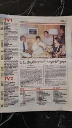 GÜNEŞ EKRAN GAZETESİ - 21 TEMMUZ 1990 -Merih Akalın- RAGUEL WELCH 'DEN BİR KOMEDİ FİLMİ  - DENİZ GÖKÇER VE YALÇIN GÜLHAN - DEMET AKBAĞA,SÖZ SIRASI GENÇLERİN - FATOŞ YAZGAN , MİNE ŞENHUY , FARUK TEBER , VE ERCAN YAZGAN - ALİ SAMİ ALKIŞ , DÜŞEN YAPRAK , DALINA KONMAZ - ALTIN GÜVERCİN , NÜKHET DURU , REZZAN YÜCEL , CEM KARACA  - MERİH AKLIN - AYDAN ŞENER YENİDEN KAMERA KARŞISINA GEÇTİ - MİİCHAEL ,ADA - KATHERİNA HEPBUM - JOAN PACULA , SOBİBORDAN KAÇIŞ - PETER BERG -