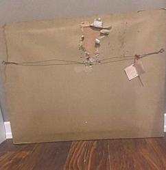 GÜMÜŞ(990 ayar)İSMAİL HAKKI ALTUNBEZER İN İZNİK ÇİNİLİ HAT ESERİ