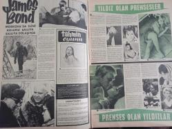 Pazar Ekstra Haftalık Aktüalite Sinema Tiyatro Müzik ve Magazin Dergisi - 4 Mayıs 1969 - Sayı:22 - Çin Falı - Ne Var Ne Yok - Kaderin Cilvesi - Araba Şemsiyesi - Düğün Hediyesi - Yarım Milyon Lira - Kuş Bakışı - James Bond - Moskova'da kolunu sallıya sallıya dolaşıyor - Tahmin oyunu - Yıldız olan prensesler - Myrta Barberini - Süreyya - İra Fürstenberg - Giovanna Pignatelli - Elsa Martinelli - Dawn Adams - Grace Kelly - Marisa Allasio - Sıvı Kristal - Aşksız Yaşayamam - Büyük Günah - Demir Karahan ile Nebahat Çehre münakaşa ettiler - Filiz Akın hastaneye kaldırıldı - Gülsüm Kamu, İstanbul'a geliyor - Figen Say'a büyü yapıyorlarmış - Gönül Yazar'ın annesine miras kaldı - Yoga - Bağdaş kurma ve diz çökme - Batıl inancının var mı? - Köpek Sevgisi - Alfred Hitchcock - Seks Modası Pulculuğa Sıçradı - Pazar Şaka fotoğraf ve haberi - Tam Takım Dergi