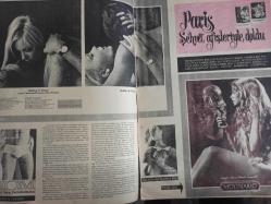 Pazar Ekstra Haftalık Aktüalite Sinema Tiyatro Müzik ve Magazin Dergisi - 8 Aralık 1968 - Sayı:2 - Esra Bereket - Çin Falı - Raquel Welch - Dünyanın en güzel kadını kocasından ayrılıyor - Paris Şehvet Afişleriyle  Doldu - Les Cevennes - La France - Özel Türkbaş - 3 Yıldız 3 Hikaye - Leyla Sayar - Sema Özcan - Semiramis Pekkan - Mücevherler Kraliçesi - Çılgın bir hayat yaşıyor - Ahmet Sokarno - Tazminat almak için gayri meşru çocuk doğurdu - On Bir Dolar - Alfred Hitchcock takdim eder - Aşık mısınız? - Frank Sinatra genç bir İtalyan yıldızına göz dikti - Ava Gardner - Nancy Barbato - Mia Farrow - Pazar Şak fotoğraf ve haberi - Tam Takım Dergi