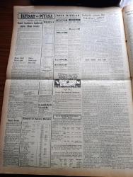 Vatan Gazetesi - 14 Mart 1953 - Paris'e Yolculuk Yazan Ahmet Emin Yalman Köşe Yazısı - Türk Fransız Devletleri Arasında Sıkı İşbirliğinin Temeli Atılmıştır - Başbakan Adnan Menderes Elysee Sarayında Fransa Cumhurbaşkanı Vincent Auriol İle Görüşürken - Neriman Eski Mısır Kralı Faruk'la Cehennem Hayatı Yaşıyordum Dedi - Şehir Ortasında Yapılan Gangsterlik Denizcilik Bankasının Mutemedi Soyuldu - Bir Çek Uçağı Batıya Geçti - İzmir Pamuk Kongresi Sona Erdi - 14 Mart Neden Tıbbiyeliler Bayramıdır - Kadınlar Tekkesi Yazan Refik Halid Karay Yazı Dizisi - Türk Devrim Ocakları Avrupa Günü Yapıldı - Onbir Mau Mau İdam Edildi - Uzakdoğu'dan Hakikatler Ve Masallar Yazan Altemur Kılıç Yazı Dizisi - Meksika Yazan Leyla Kara Yazı Dizisi - Dinlediklerimiz Celal İnce - Radyo Amatörlüğü - Türkiye'de Yerleşen Batı Trakyalıların Mülkleri - Krem Pertev - Velox Süt Makineleri - Gripin - Necipbey Kremleri - İstanbul Ankara İzmir Radyosu Programı - Derman Ağrı Kesici