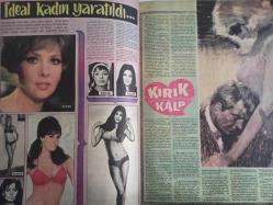 Pazar Ekstra Haftalık Aktüalite Sinema Tiyatro Müzik ve Magazin Dergisi - 13 Nisan 1969 - Sayı:19 - Çin Falı - Bulmaca - Ne Var Ne Yok - Dilek Herkeli - Ruj Lekeleri - Claudia Cardinale - Dünyanın En Küçük Fotoğraf Makinesi - Federico Fellini - Cehennem Melekleri - İşleri Güçleri Bilye Oynamak - Satyricon - İdeal Kadın Yaratıldı - Kırık Kalp - Kanun Namına - Türkan Şoray Boğulma Tehlikesi Geçildi - Ayhan Işık Yabancı Dil Öğreniyor - Mine Mutlu Evlenmiyeceğim Diyor - Sevda Ferdağ'ın Başı Dertte - Tunç Oral'da Film Şirketi Kuruyor - Bunları Biliyor Musunuz? - 1969'un Aksesuarı - Sevilen Bir İnsan Mısınız? - Adresi Biliyorsun - Şaka fotoğraf ve haberi - Tam Takım Dergi